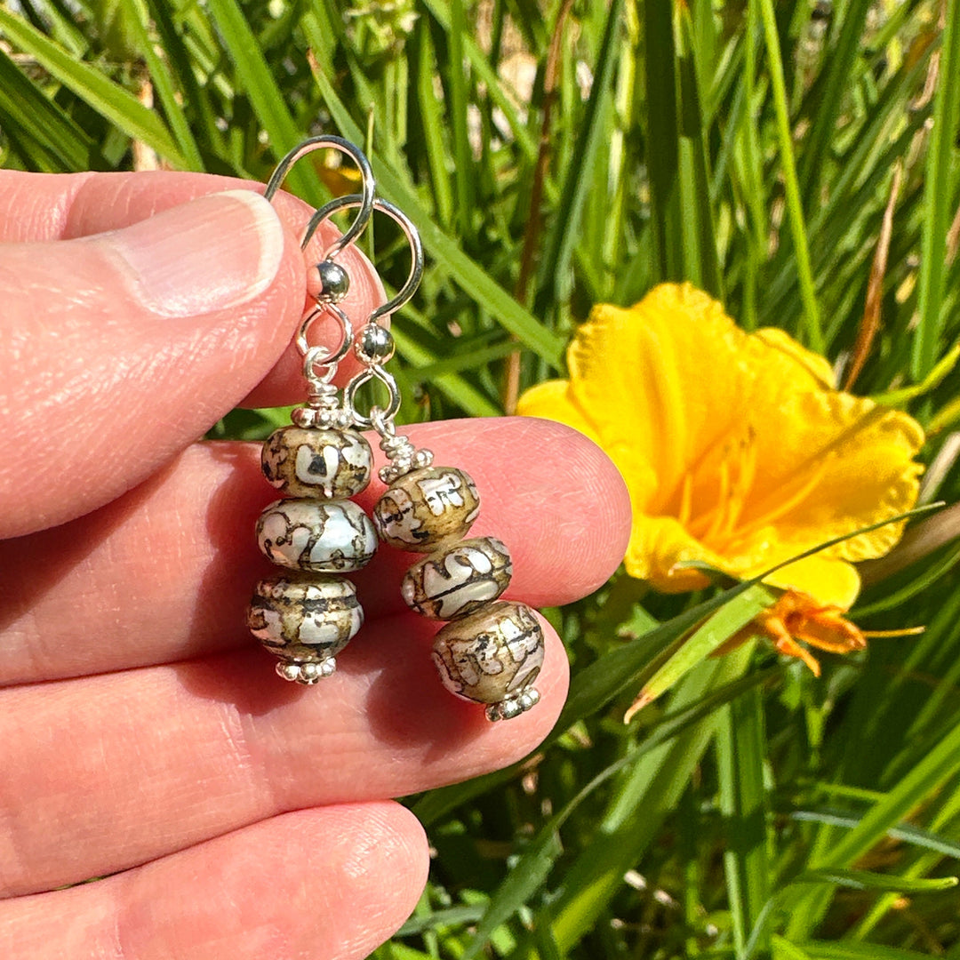 Pearl Earrings - SunlightSilver