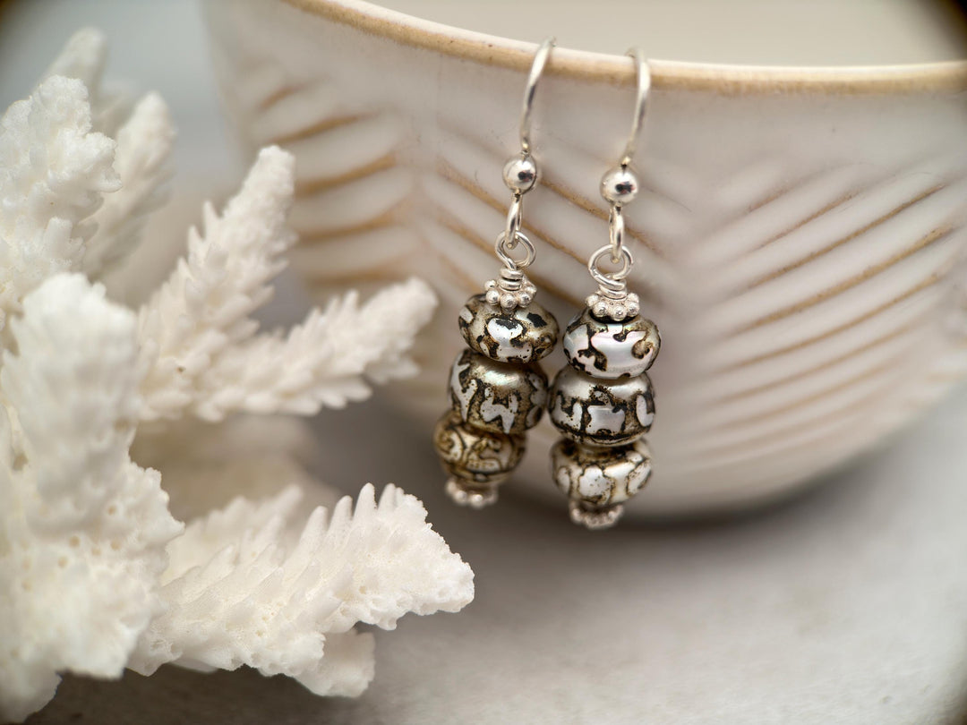 Pearl Earrings - SunlightSilver