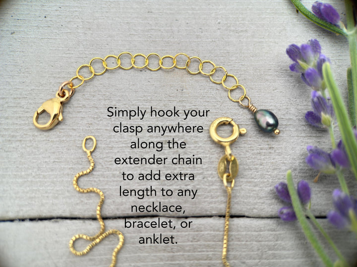 Jewelry Extender with Clasp - SunlightSilver