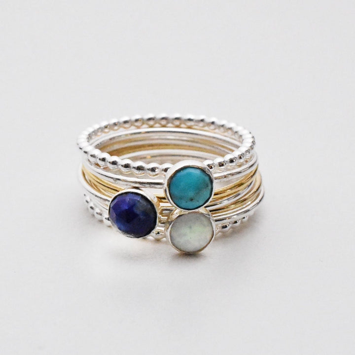 Stacking Rings - SunlightSilver