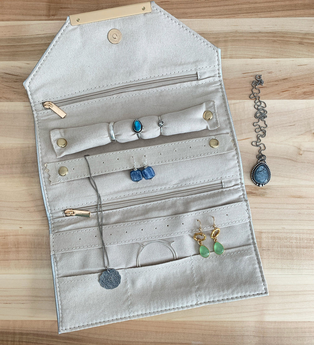 Jewelry Travel Clutch - SunlightSilver