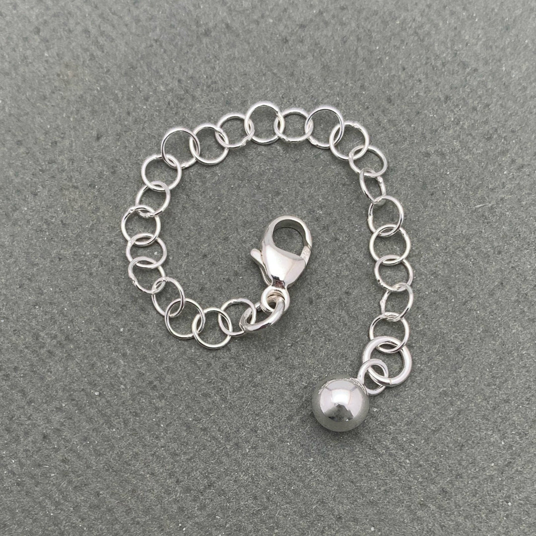 Interchangeable Sterling Silver Necklace Extender - SunlightSilver