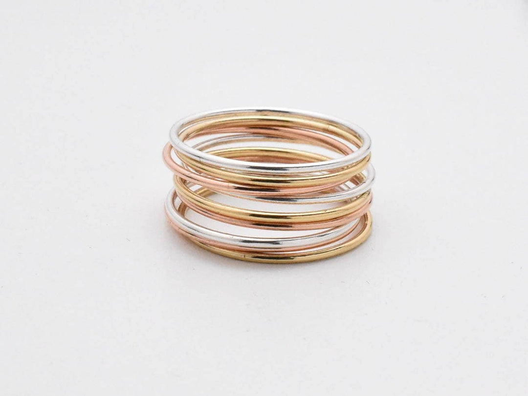 Stacking Rings - SunlightSilver