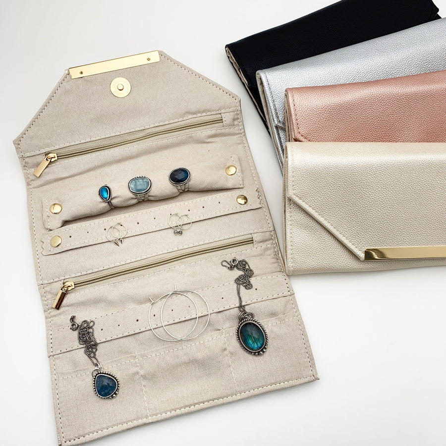 Jewelry Travel Clutch - SunlightSilver