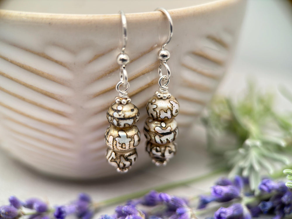 Pearl Earrings - SunlightSilver