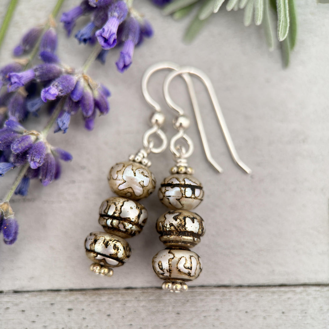 Pearl Earrings - SunlightSilver