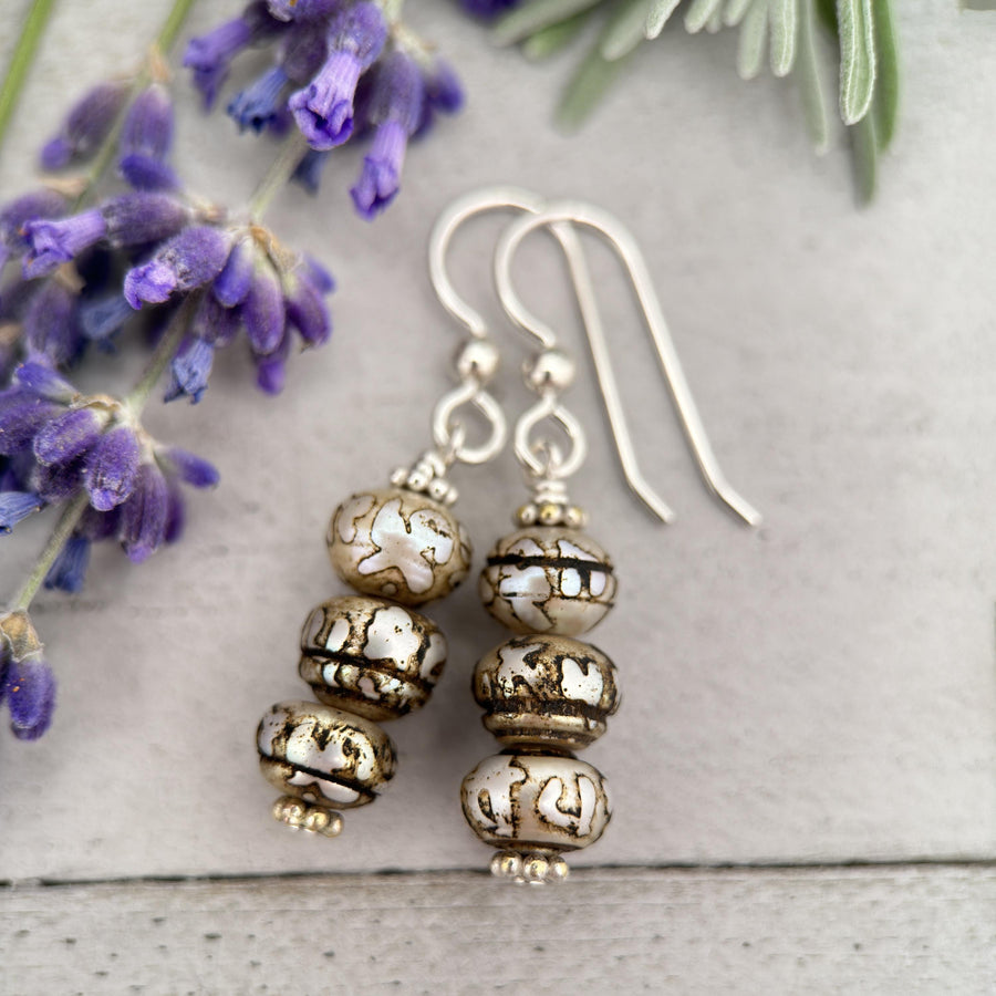 Pearl Earrings - SunlightSilver