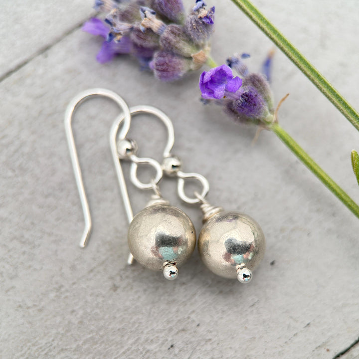Classic Everyday Silver Earrings - Minimalist, Versatile, Lightweight, and Hypoallergenic Fine and Sterling Silver Earrings - SunlightSilver