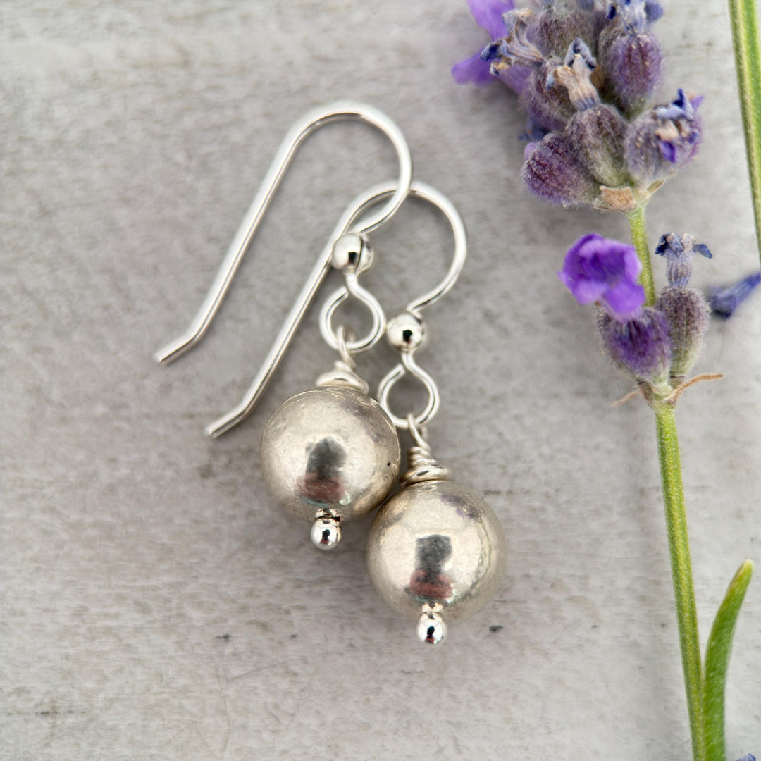 Classic Everyday Silver Earrings - Minimalist, Versatile, Lightweight, and Hypoallergenic Fine and Sterling Silver Earrings - SunlightSilver