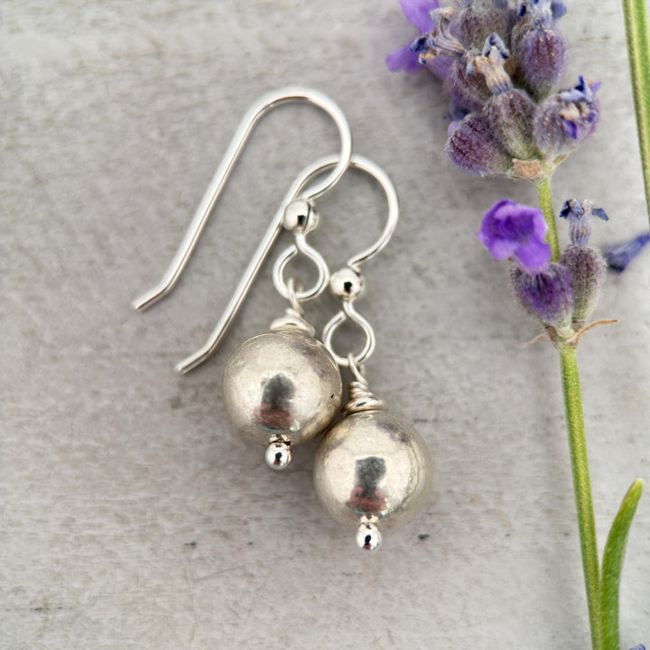 Classic Everyday Silver Earrings - Minimalist, Versatile, Lightweight, and Hypoallergenic Fine and Sterling Silver Earrings - SunlightSilver