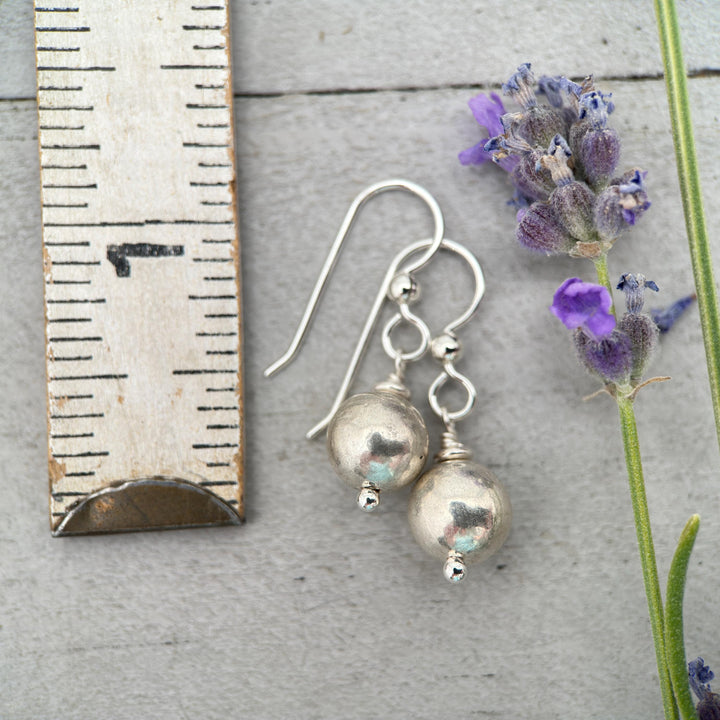 Classic Everyday Silver Earrings - Minimalist, Versatile, Lightweight, and Hypoallergenic Fine and Sterling Silver Earrings - SunlightSilver