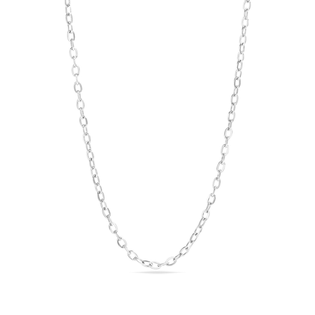 Stainless Steel Chain 16", 18", or 20" Length - Dainty Feminine Layering - Silver Gold Rose - 316L Surgical Grade Hypoallergenic Non-Tarnish - SunlightSilver