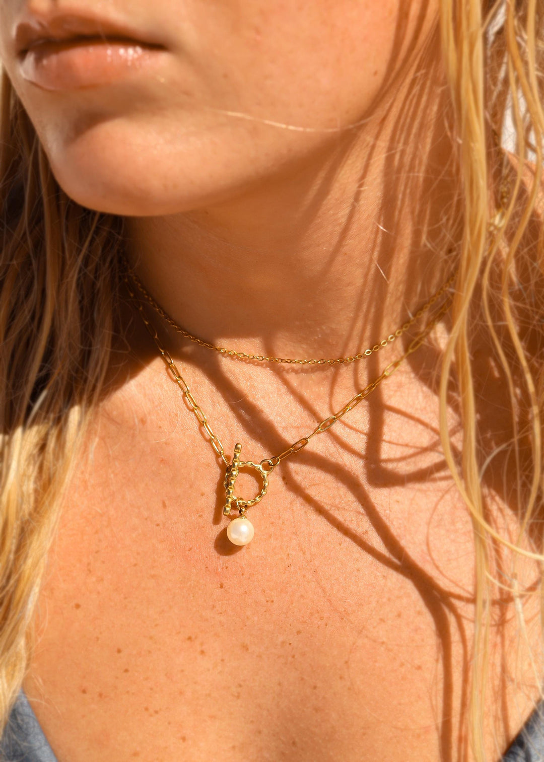 Stainless Steel Chain 16", 18", or 20" Length - Dainty Feminine Layering - Silver Gold Rose - 316L Surgical Grade Hypoallergenic Non-Tarnish - SunlightSilver