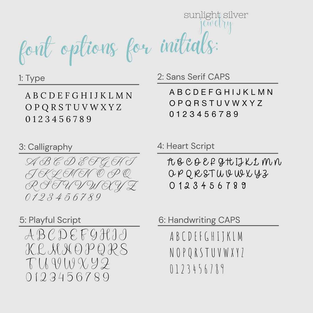 Personalized Heart Necklace • Engraved Stainless Steel Pendant • Custom Initials, Date, Symbol • Gold or Silver • Minimalist Layering - SunlightSilver