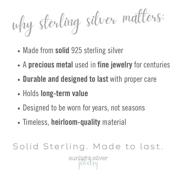 Sterling Silver Rolo Chain – 2mm Delicate Necklace, Solid 925 Silver Jewelry Italian - SunlightSilver