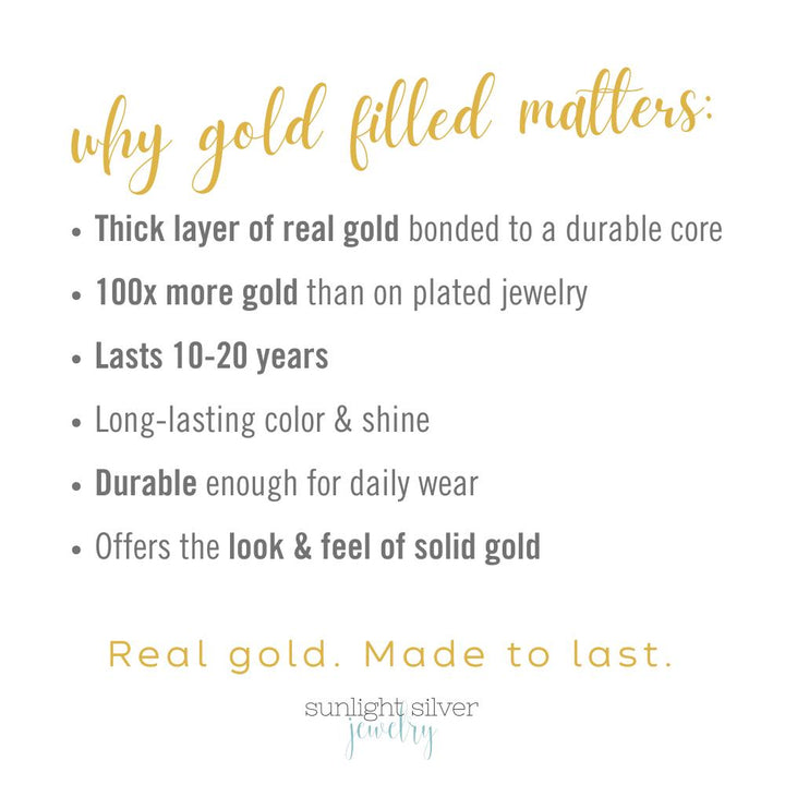 Citrine Charm Hoop Earrings - SunlightSilver