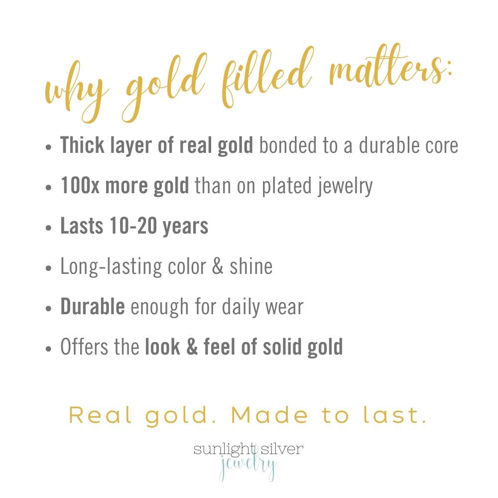 Blue Ridge Turquoise & 14k Yellow Gold Fill Stacking Ring • Orvil Jack Nevada Mine • Minimalist Dainty Jewelry • Choose: 5, 6, 7, 8 US Sizes - SunlightSilver