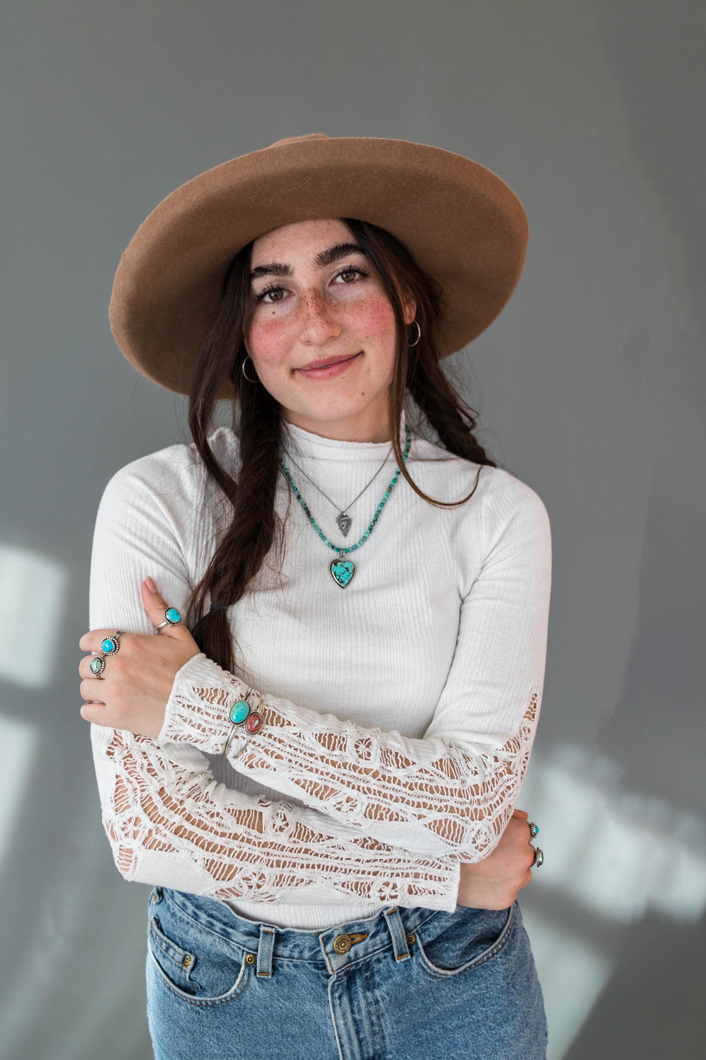 Sterling Silver Hoop Earrings Sparkly Diamond Cut, 1 Inch, Hinged Clasp - SunlightSilver