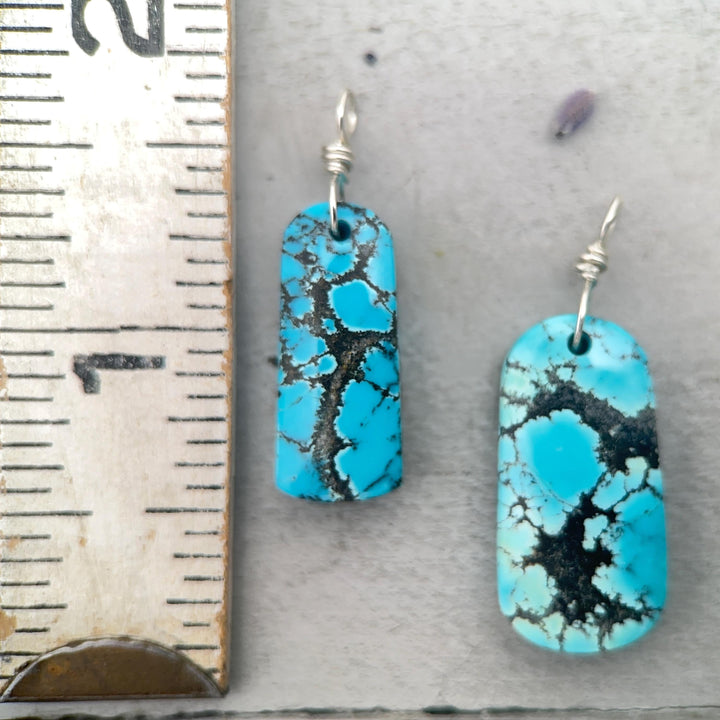 Turquoise Pendant | AAA Sky Blue Natural Turquoise | Sterling Silver Jewelry - SunlightSilver