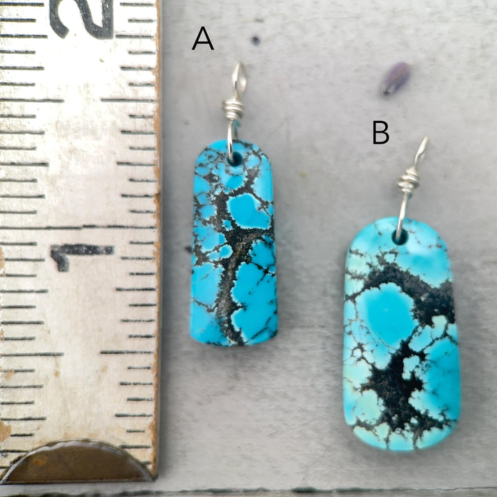 Turquoise Pendant | AAA Sky Blue Natural Turquoise | Sterling Silver Jewelry - SunlightSilver