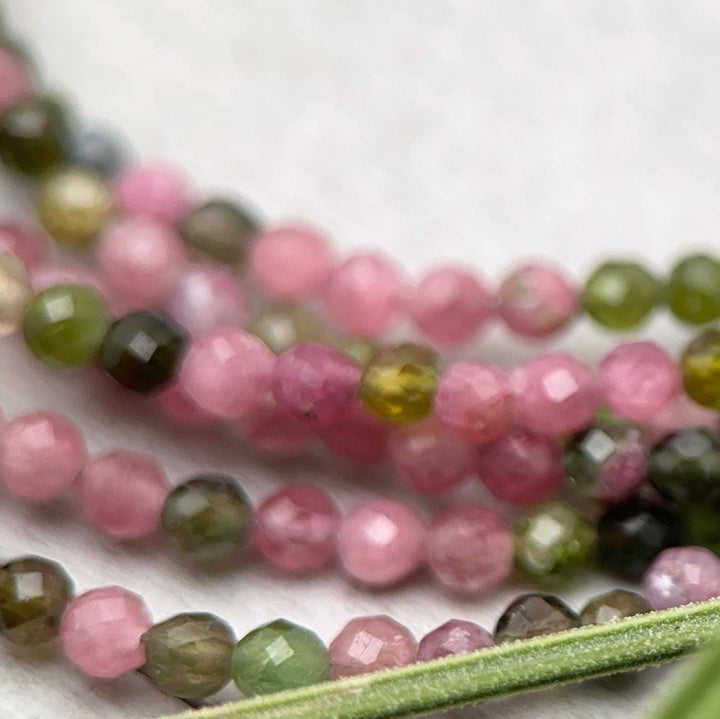 Tourmaline and Sterling Silver Necklace - SunlightSilver