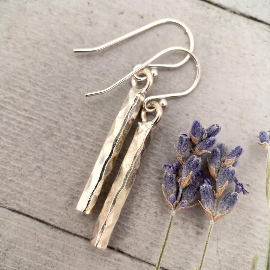 Classic Everyday Silver Earrings - Minimalist, Versatile, Lightweight, and Hypoallergenic Fine and Sterling Silver Earrings - SunlightSilver