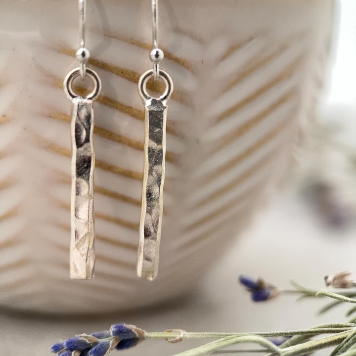 Classic Everyday Silver Earrings - Minimalist, Versatile, Lightweight, and Hypoallergenic Fine and Sterling Silver Earrings - SunlightSilver