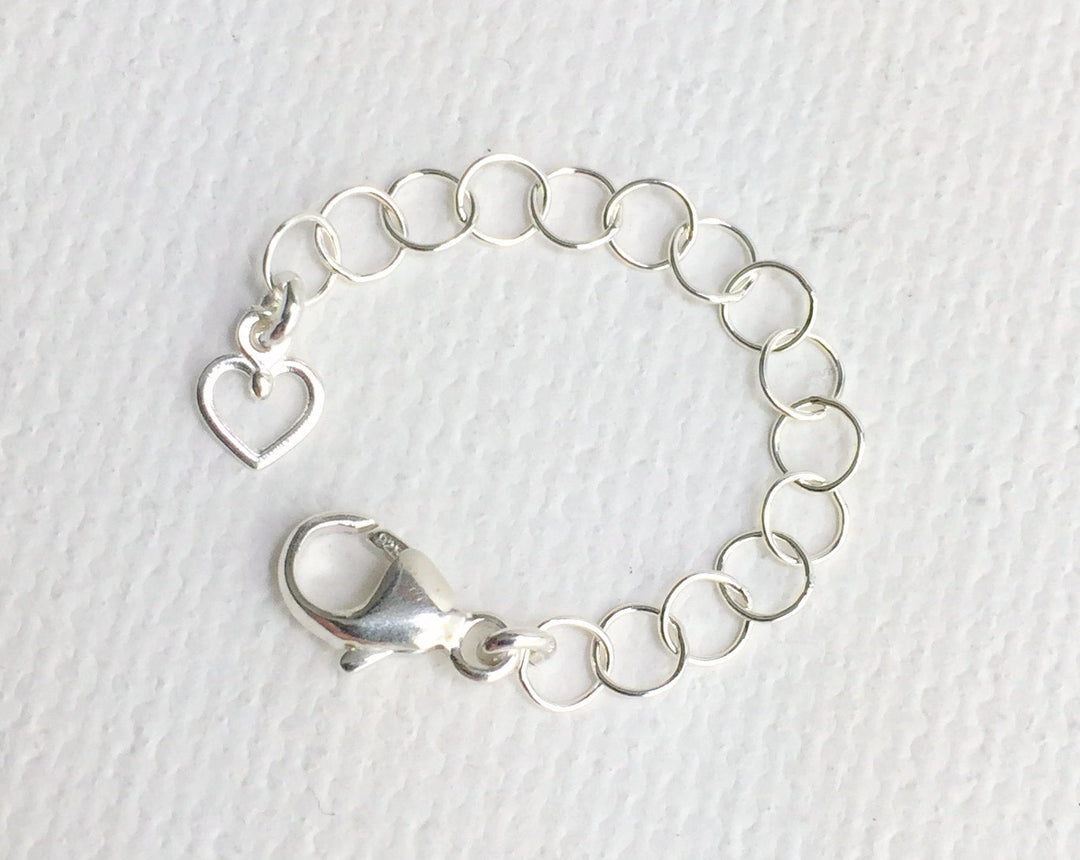 Sterling Silver Necklace Extender - SunlightSilver