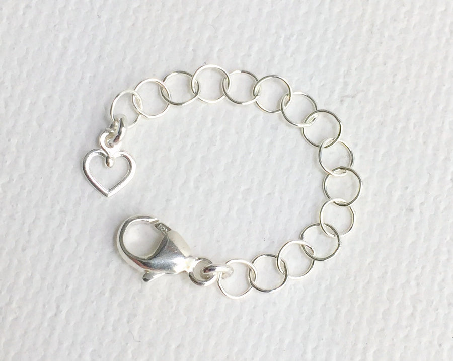 Sterling Silver Necklace Extender - SunlightSilver
